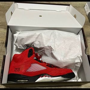Jordan 5 retro Raging bulls red $150